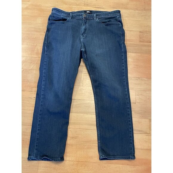 Paige Mens Jeans Size 40 Blue Denim Federal Straight Cut boot cut - Picture 1 of 7